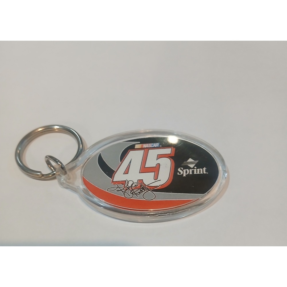 Nascar Kyle Petty #45 Keychain Keyring‎ 2001 Vintage